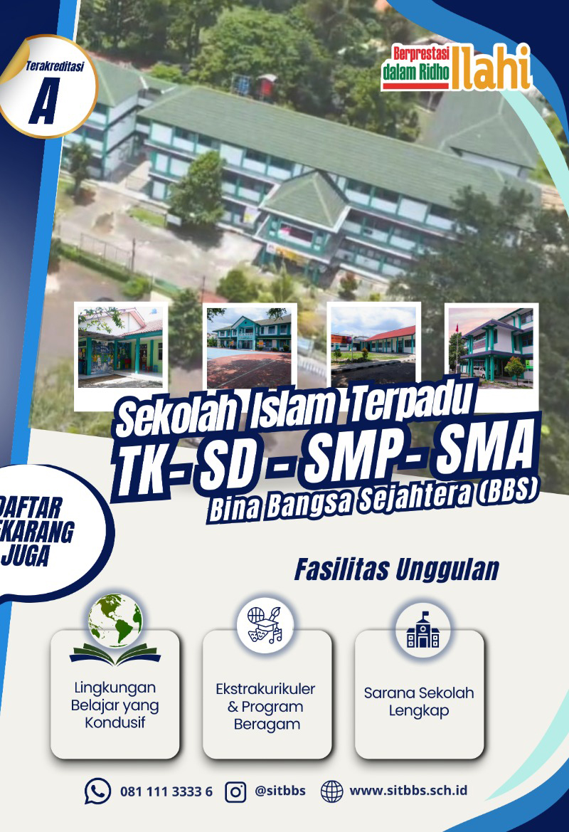 Daftar ke SIT Bina Bangsa Sejahtera Sekarang juga - Lengkapi data pendaftaran dengan benar. Prosesnya ringkas, jelas, dan dapat dilakukan dari mana saja.